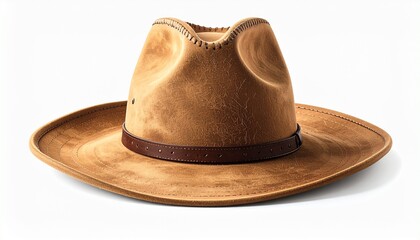 cowboy hat, premium quality material (felt or leather)