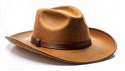 cowboy hat, premium quality material (felt or leather)