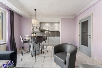 Fototapeta premium living room interior