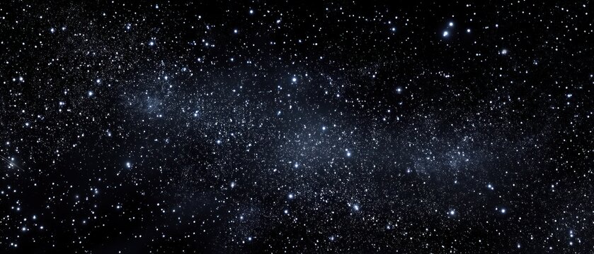 Night sky image featuring stars and milky way galaxy cosmic background