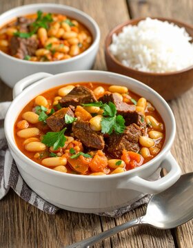 Weisse Bohnen mit Rindfleisch