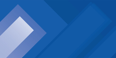Obraz premium Abstract bacgkround blue and white gradient. Modern blue abstract rectangle box lines background for presentation design, banner, brocure, and business card