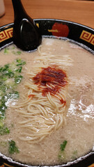 Steaming Hot Bowl of Traditional Japanese Ramen