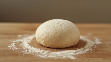 flour and dough