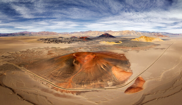 Volcan Colorado, Antofagasta de la Sierra, Catamarca, Argentina.