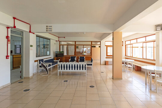 Lobby and reception Lounge Area of hotel with seating area