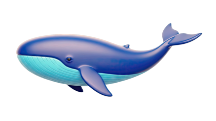 3D Render of a Blue Whale