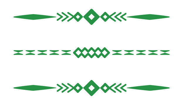 Divider line green horizontal vector, isolated minimal design for text borders, paragraph separators, graphic ornaments, or illustration frames, ideal for clean layouts in web, print, and UI design.