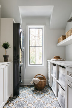 Patterned Tile Laundry