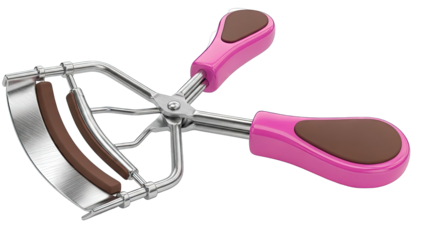 Pink and Silver Eyelash Curler