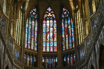 Czech Republic, Prague, Castle, Cathedral, church, seat of the Prague archbishops, place of...