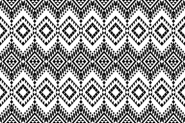 Ethnic seamless, Native patterns with simple shapes. Tribal and ethnic fabrics. Simple geometric pattern elements are best used in design, textile printing.