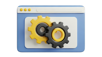3D Rendering of Gears within a Browser Window