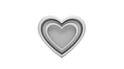 Concentric Heart Shapes