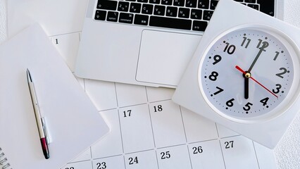 ビジネス　時間管理　ワークライフバランス　16:9