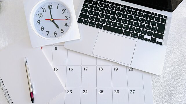 ビジネス　時間管理　ワークライフバランス　16:9