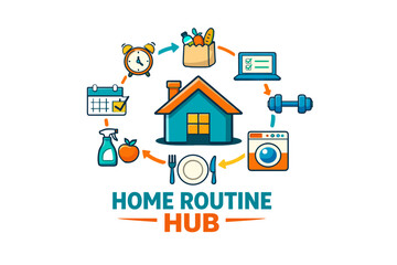 Home routine hub: centralizing daily tasks for efficient household management