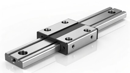 Machined Steel Linear Rail Block and Slide