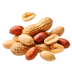 Obraz premium Peanuts Mixed Nuts Isolated