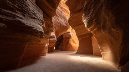 landslide of stones and earth onto a cement road surrounded by mountains