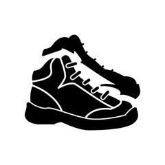 Boot icon design template