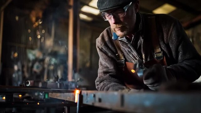 Metalworker plating a nonferrous component in a clean workshop focusing on the electroplating technique that adds corrosion resistance and finish.