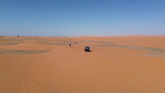Sahara Desert Sand Dunes Erg Chebbi Merzouga Morocco Africa Camels Animal Caravan Vast Arid Landscape Nature Running Trail Endurance Sports Warm Outdoor Activities Adventure Travel Scenic Wilderness