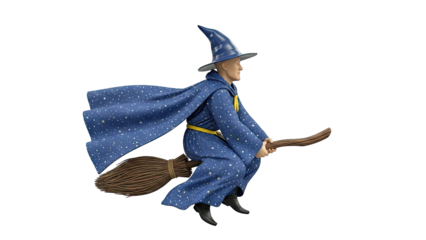 Wizard on a Broomstick