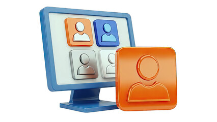 User Icons on Monitor and Separate Icon