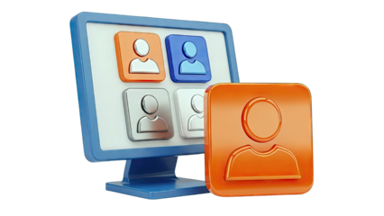 User Icons on Monitor and Separate Icon