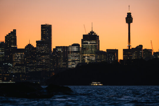 Sydney Skyline at Dusk