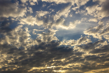 Fototapeta premium BEAUTIFUL SKY AND CLOUDS