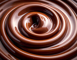 なめらかなチョコレートの螺旋/
Smooth chocolate spiral