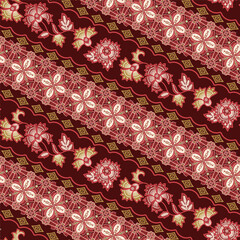 Seamless Retro Modern Javanese Batik Pattern January 6th 2026