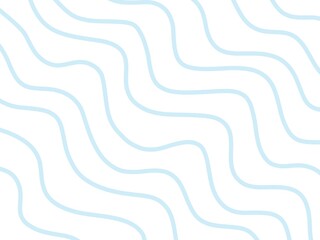 Seamless diagonal blue wavy line pattern
