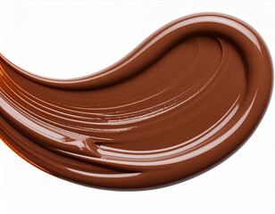 ダークチョコレートの流れのテクスチャ/Dark chocolate flow texture