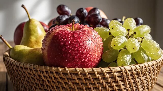 A vibrant close-up captures a fluffy pollinator diligently working on a cluster of delicate pink, bell-shaped blossoms. The busy insect moves gracefully among the petals and lush green leaves, collect