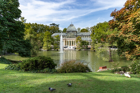 Palacio de Cristal, Glass Palace, The Retiro Park, Madrid