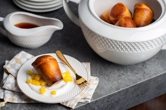 Traditional Rum Baba 