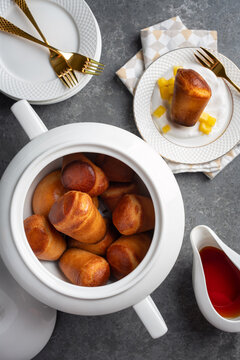 Traditional Rum Baba 