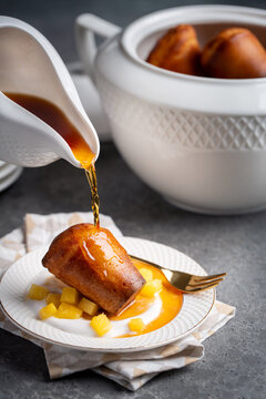 Traditional Rum Baba 