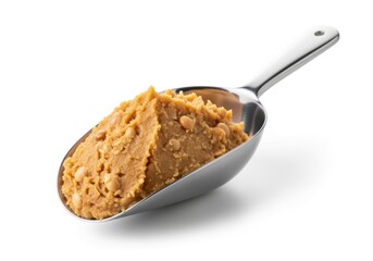 Peanut Butter in Spoon.