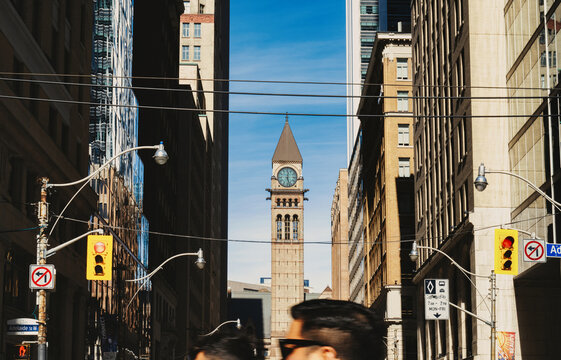 Adelaide and Bay street mid day