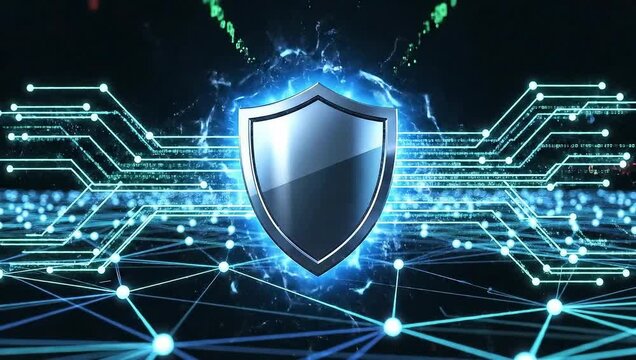 Dynamic Digital Shield Protecting Network From Cyber Threats.