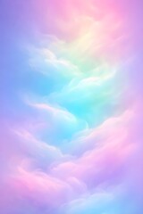 Neon Mist Abstract Mobile Wallpaper