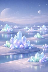 Alien Horizon Loop Sci-Fi Wallpaper