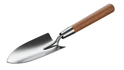 Garden Trowel with Wooden Handle
