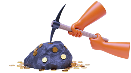 Mining for Gold Coins