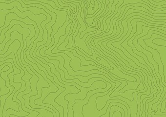 Curvas de nivel sobre fondo solido. Mapa topogr&aacute;fico