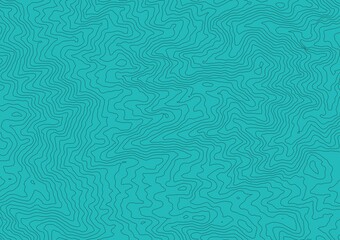 Curvas de nivel sobre fondo solido. Mapa topogr&aacute;fico